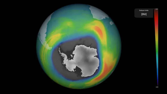 Brutálisan nagy ózonlyukat fedeztek fel az Antarktisz felett