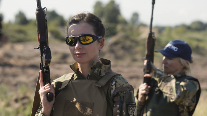 Igencsak megnőtt a nők aránya az ukrán hadseregben