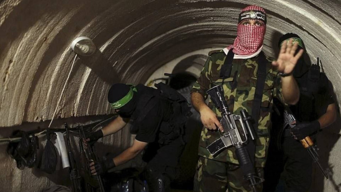 Kegyetlen alagútháború folyik Gázában - videók
