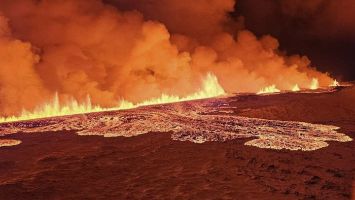 Hiába emeltek Izlandon földgátat a vulkáni tevékenység ellen - videó