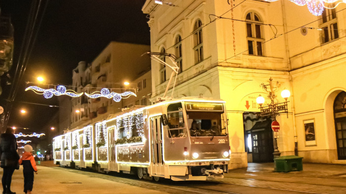Hetedszerre is egy magyar lett Európa legszebb ünnepi villamosa