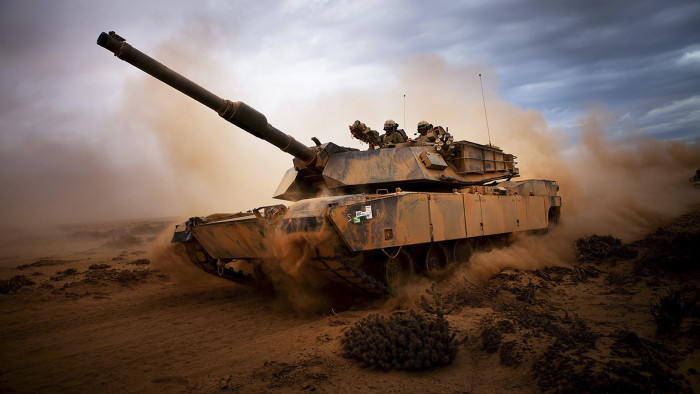 Kilőtték az első amerikai Abrams harckocsit az oroszok