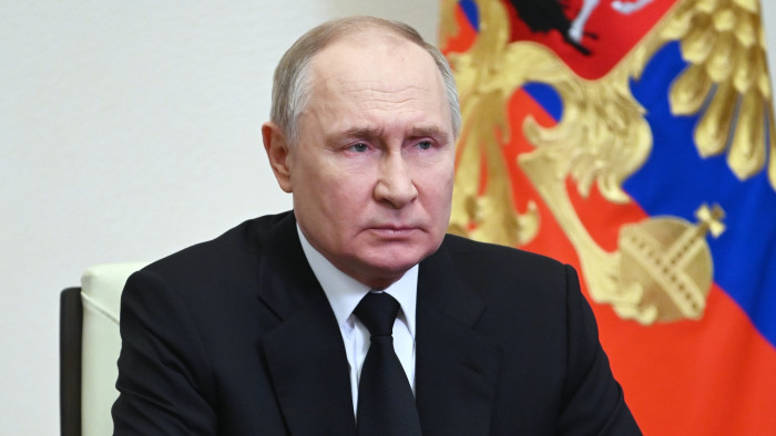 Vlagyimir Putyin: a terrortámadás csak egy láncszeme ennek az eseménysorozatnak