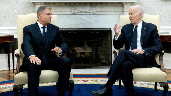 A Fehér Házban tárgyalt a román elnök