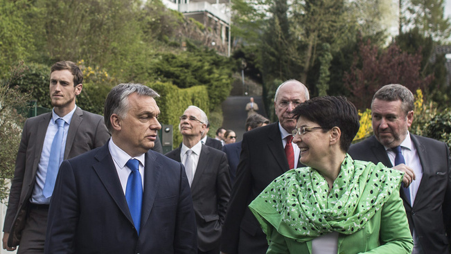 Orbán Viktor Németországban