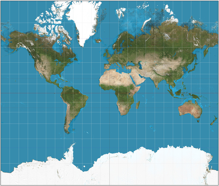 Itt a Föld új térképe - meg fog lepődni, de jobb, ha megszokja az újat