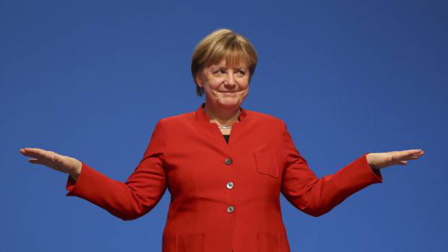 Merkel ismét előretör