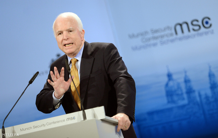 Súlyos beteg John McCain republikánus szenátor