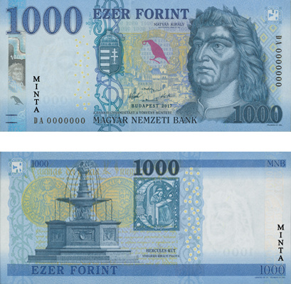 Csütörtöktől új forintbankjegy lesz törvényes fizetőeszköz
