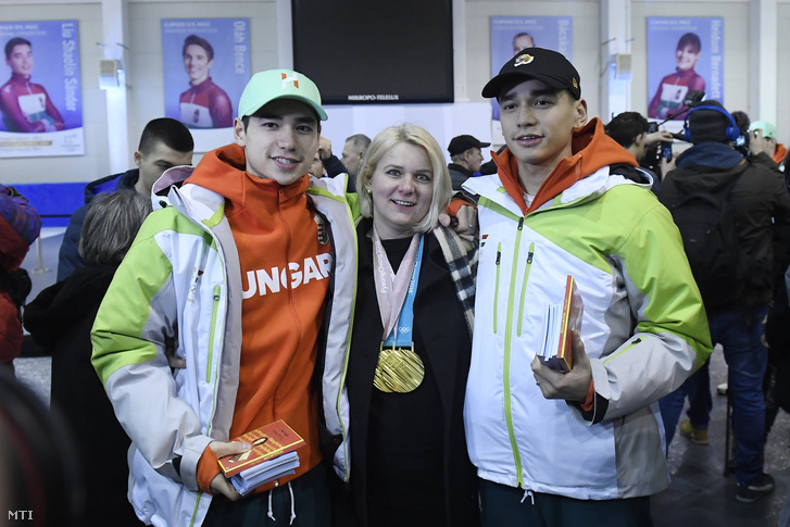 Rengetegen köszöntötték a téli olimpia magyar hőseit