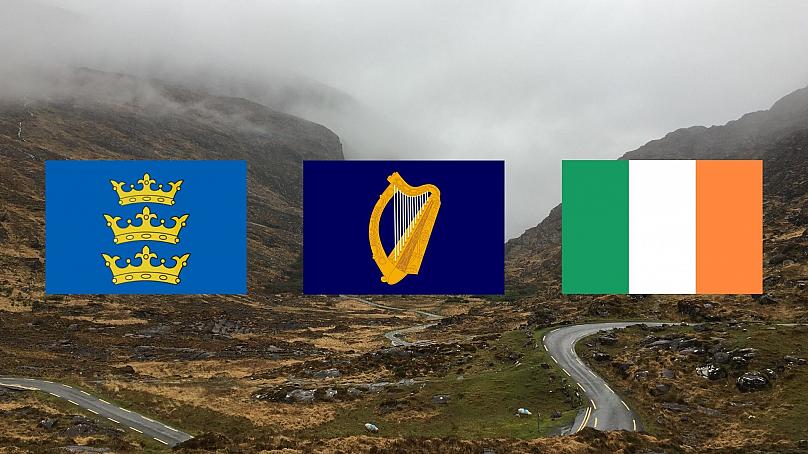 Ír zászlóvariációk