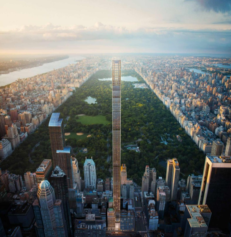 A Steinway Tower és a Central Park