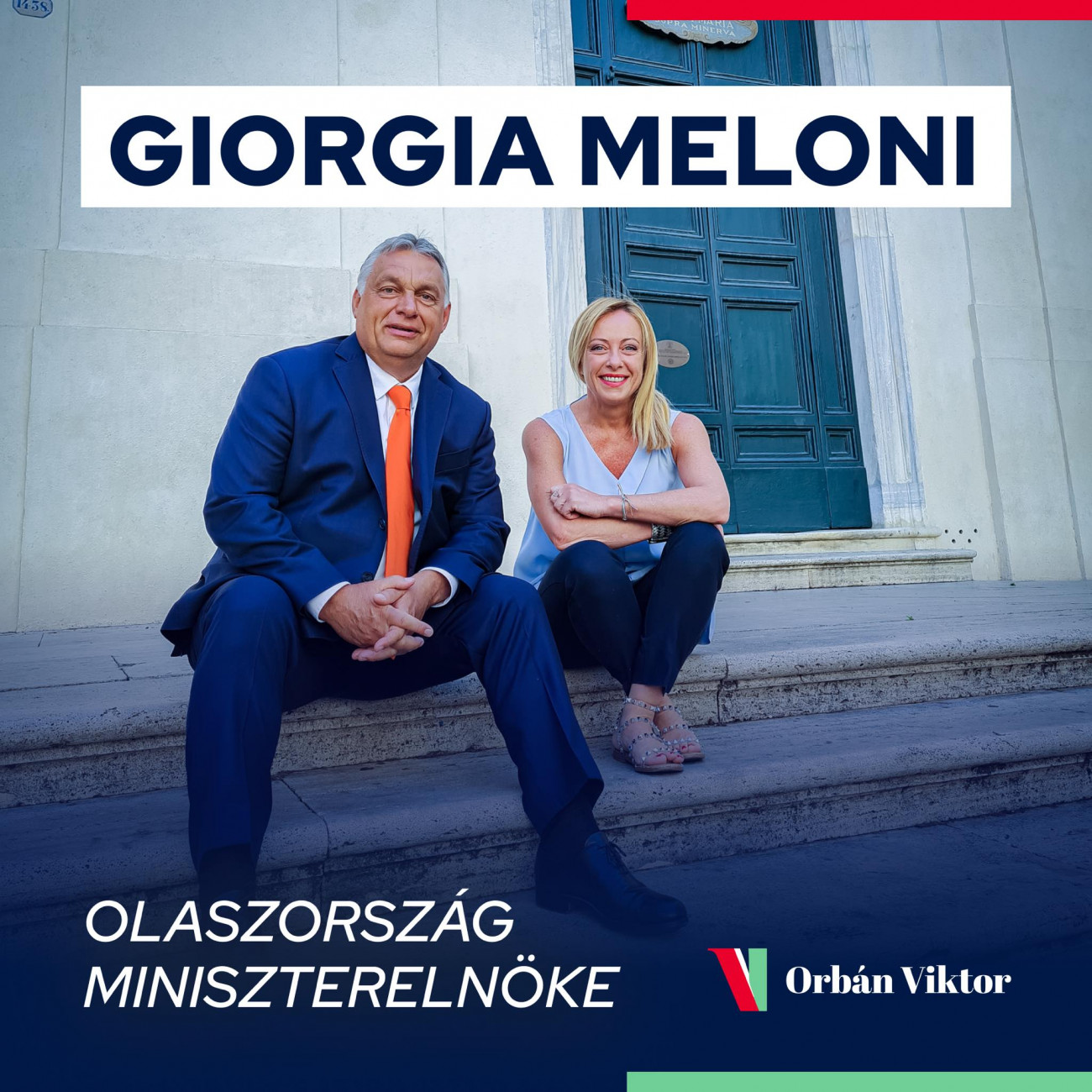 Orbán Viktor Facebook oldalán gratulált az új olasz kormányfőnek.