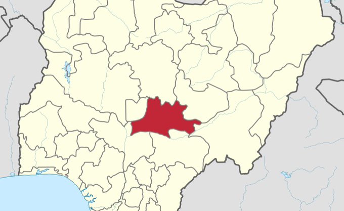 Nigéria középső, Nasarawa tartománya, ahol a robbantás történt. Forrás:Twitter/Marijke van der Lee