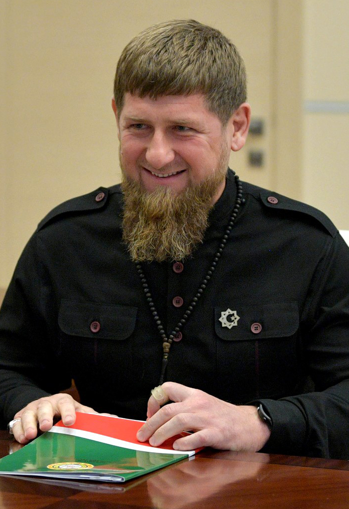 Ramzan Kadirov csecsen vezér. Forrás:Wikipédia/ Барвенковский
