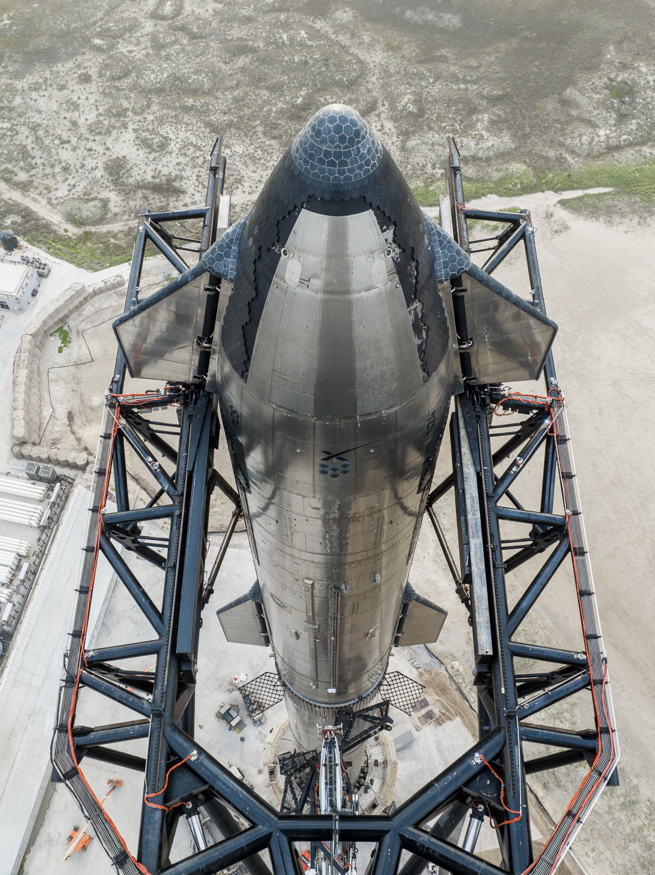 Hamarosan indul a Starship, az eddigi legnagyobb űrrakéta. Forrás:Twitter/SpaceX