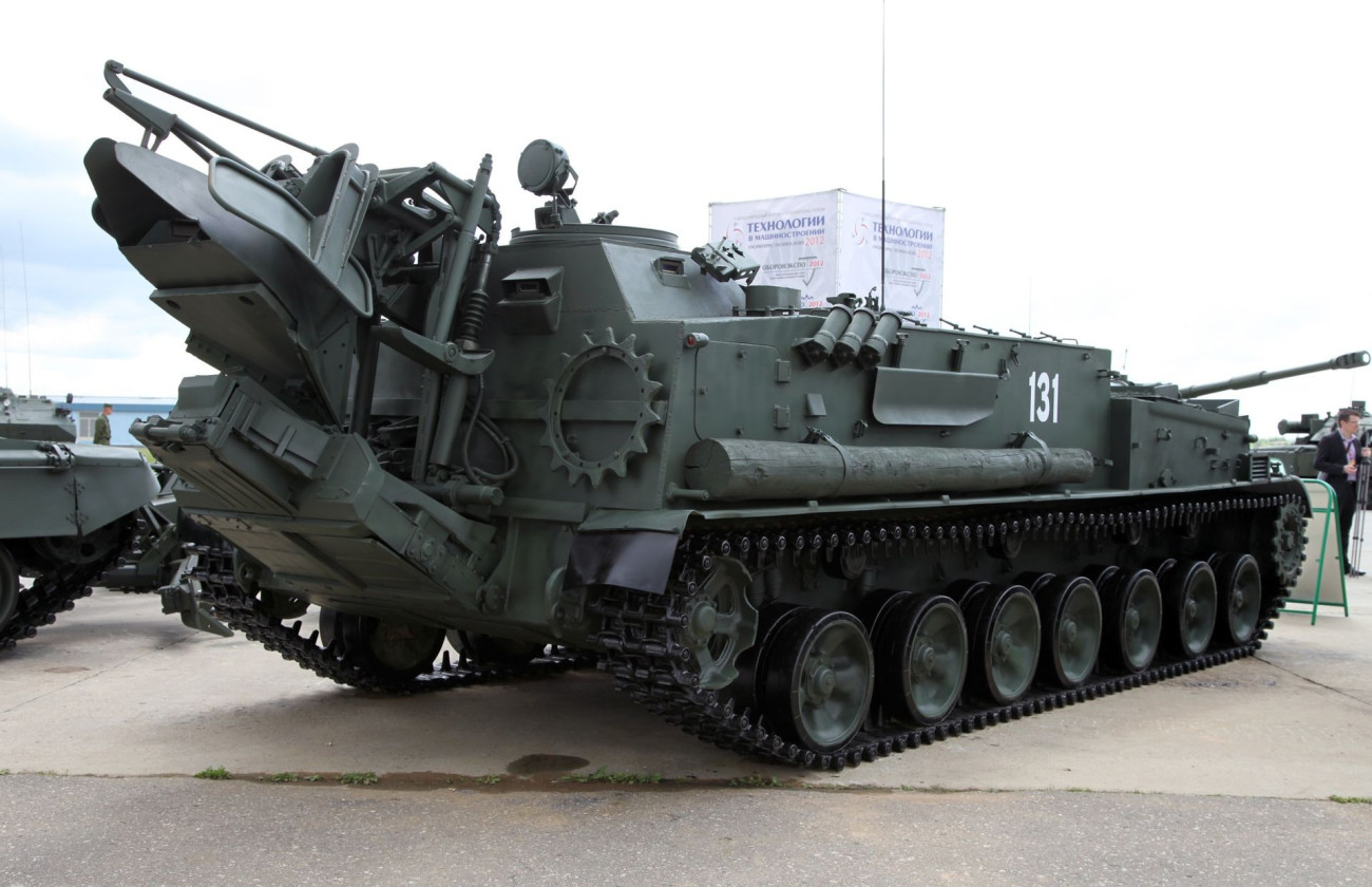 Orosz GMZ-3 aknarakó páncélos. Forrás:Wikipéia