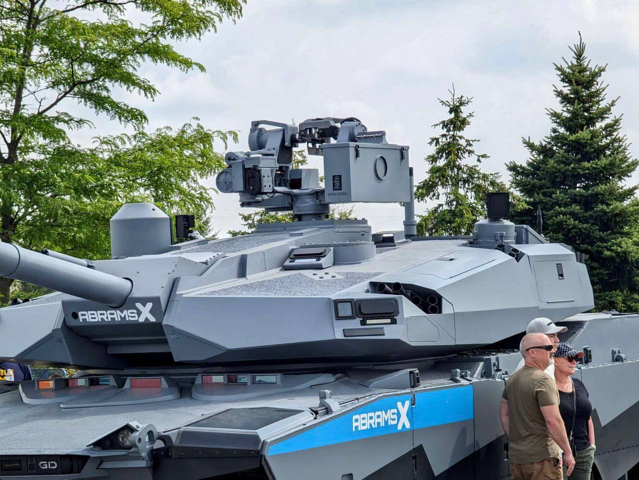 Az amerikai Abrams X kísérleti harckocsi. Forrás: X / KimAndy