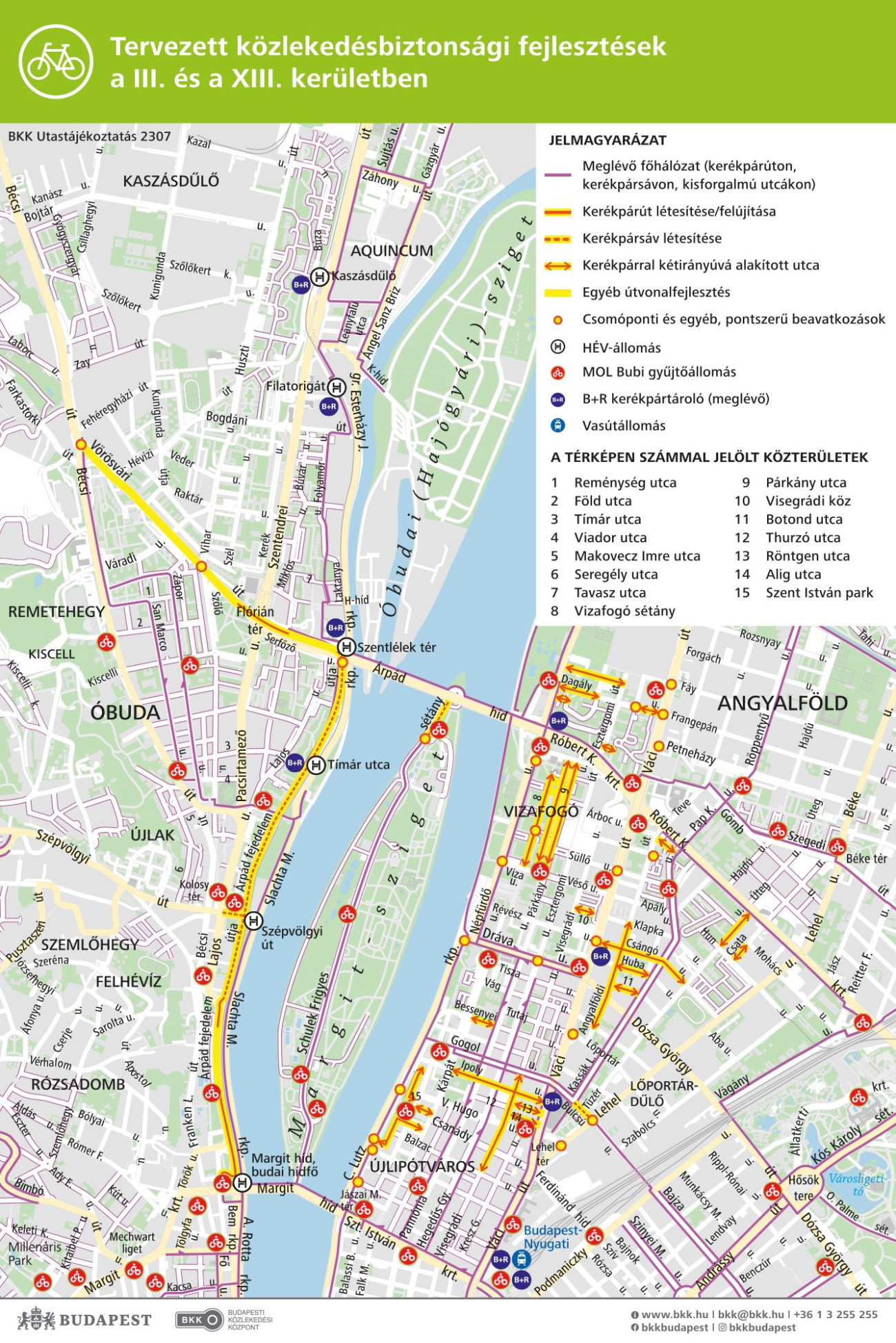 Térkép: Budapesti Közlekedési Központ