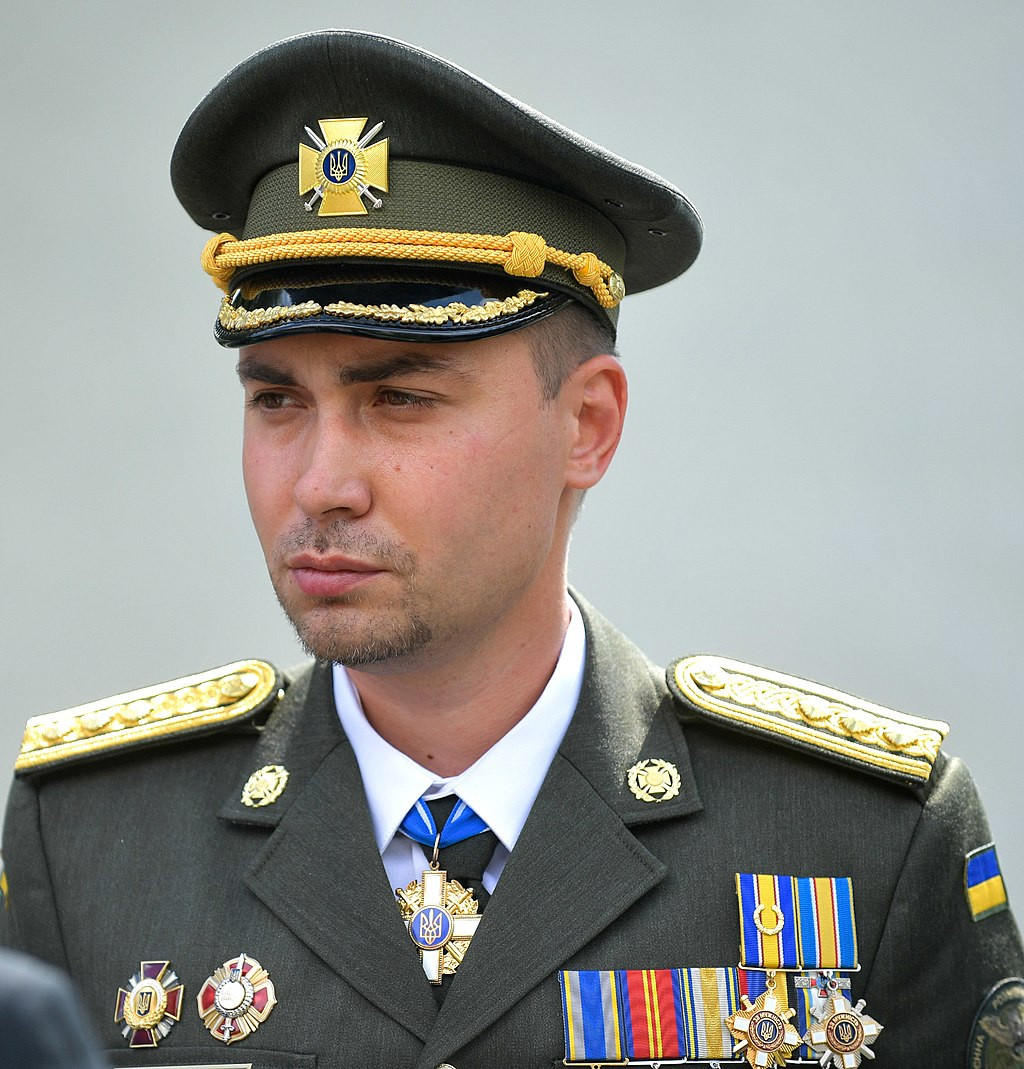 Kirilo Budanov, az ukrán katonai hírszerző szolgálat, a Felderítő Főcsoportfőnökség (HUR) vezetője. Forrás: Wikipédia