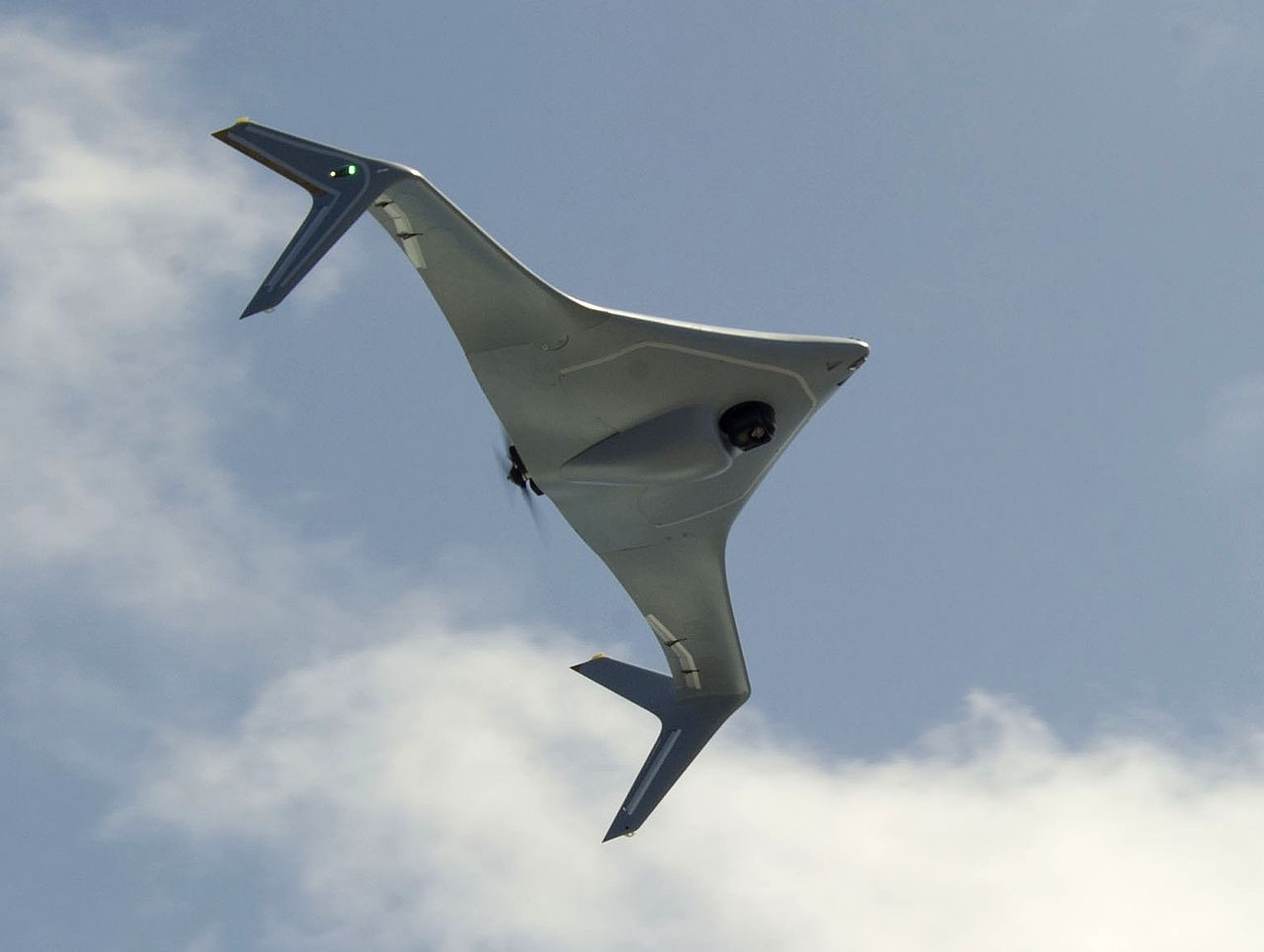 A Northrop Grumman sokoldalú drónja, a Bat (denevér). Forrás: Wikipédia