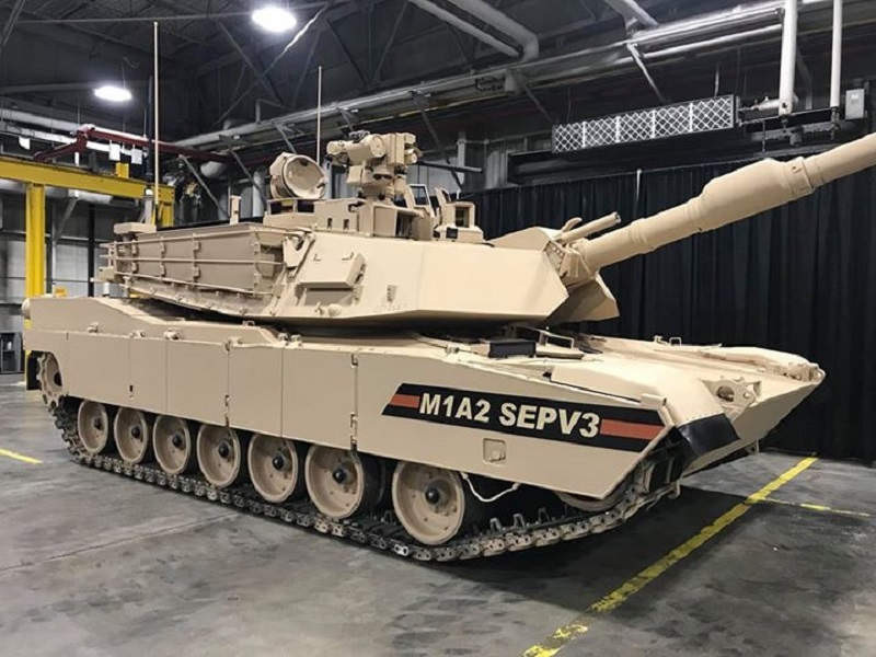 Az Abrams harckocsik legújabb változata az M1A2SEPV3. Ilyen páncélosokat még nem szállítanak az amerikaiak Ukrajnába. Forrás: U.S. Army