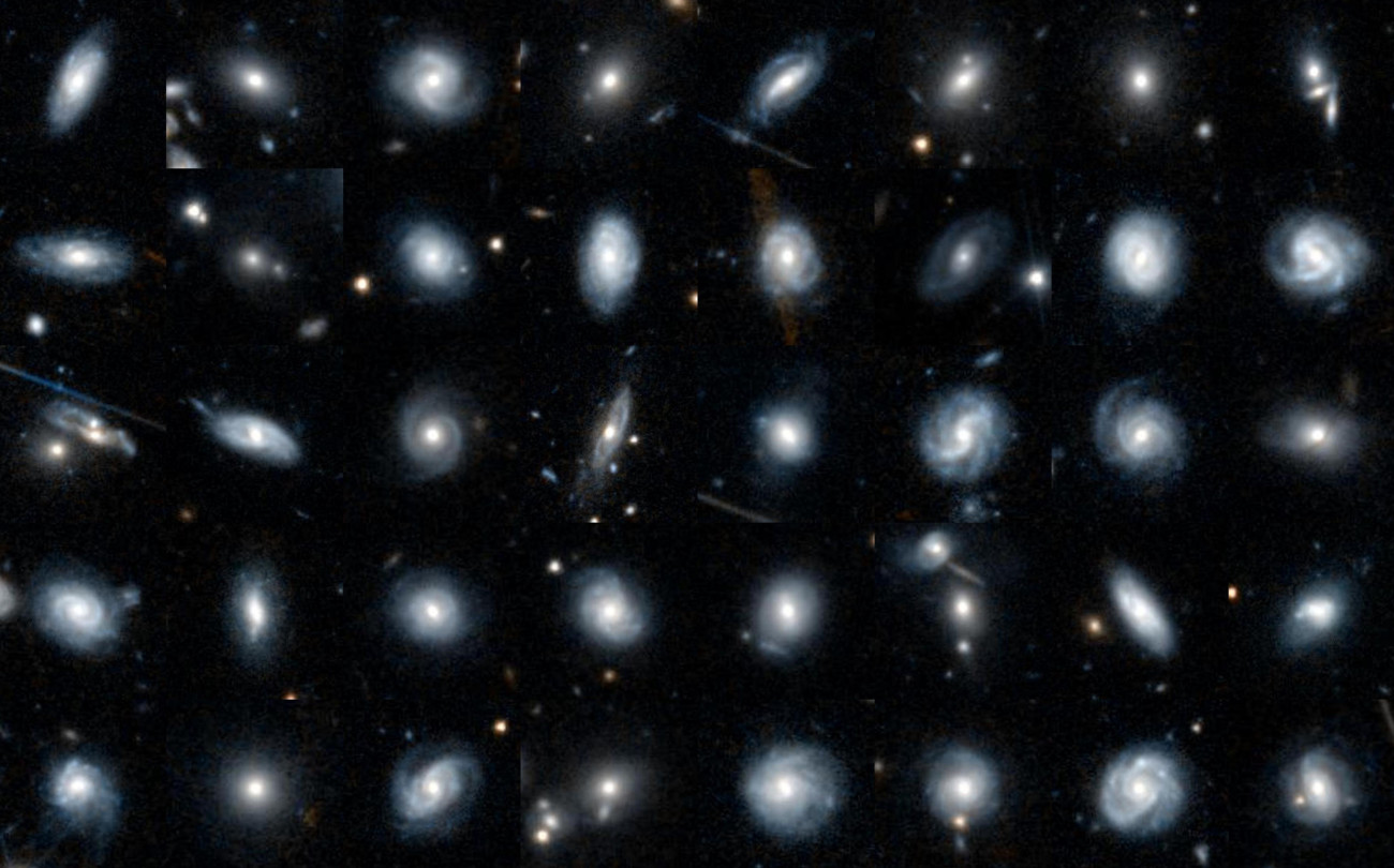 A Euclid űrteleszkóp által készített 820,000 galaxis kép közül néhány mostantól látható a Galaxy Zoo oldalán (galaxyzoo.org), ahol az önkéntesek osztályozhatják őket. Ők lesznek az elsők, akik ezeket a képeket láthatják. Credit: ESA/Euclid/Euclid Consortium/NASA.