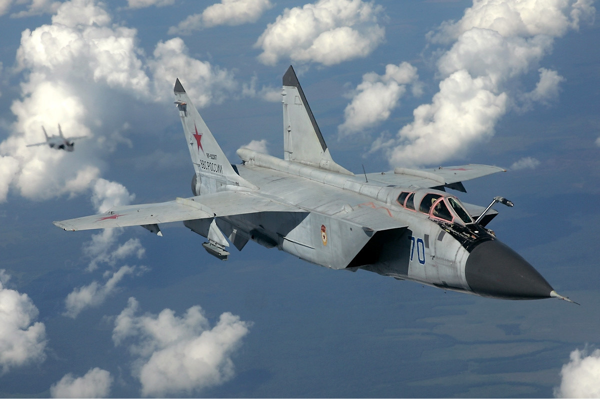 MiG-31 orosz vadászbombázó. Kép: Wikipédia