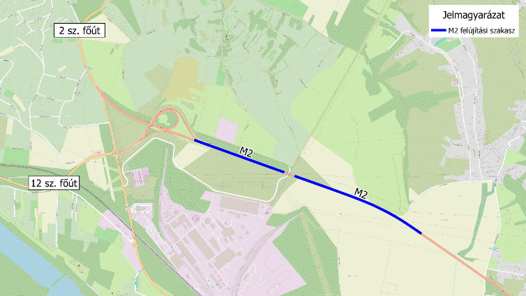 Decemberig dolgoznka majd az M2-en