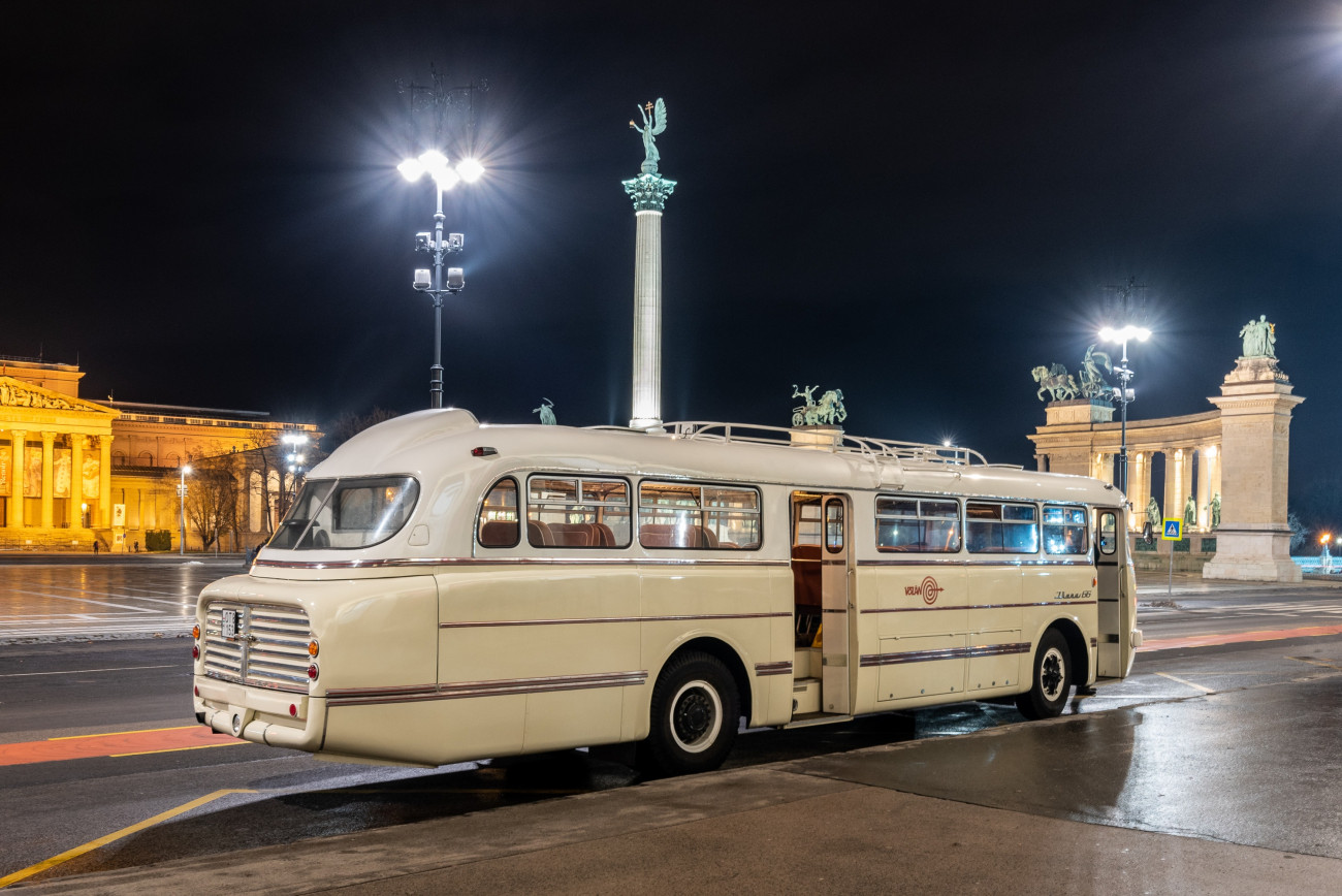 Több mint 50 éves Ikarusokkal lehet utazni a téli hétvégéken Budapesten.
Forrás: Szikora Zsombor, MMKM