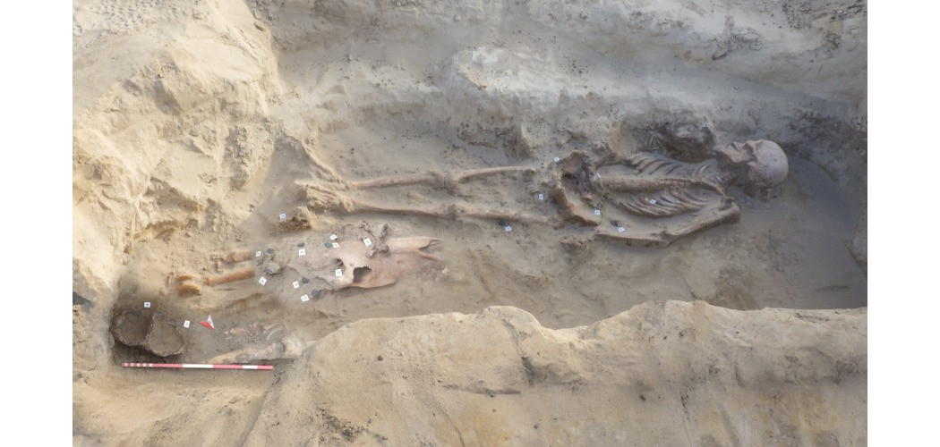 A harcos lovastemetkezése. Fotó: Kecskeméti Katona József Múzeum