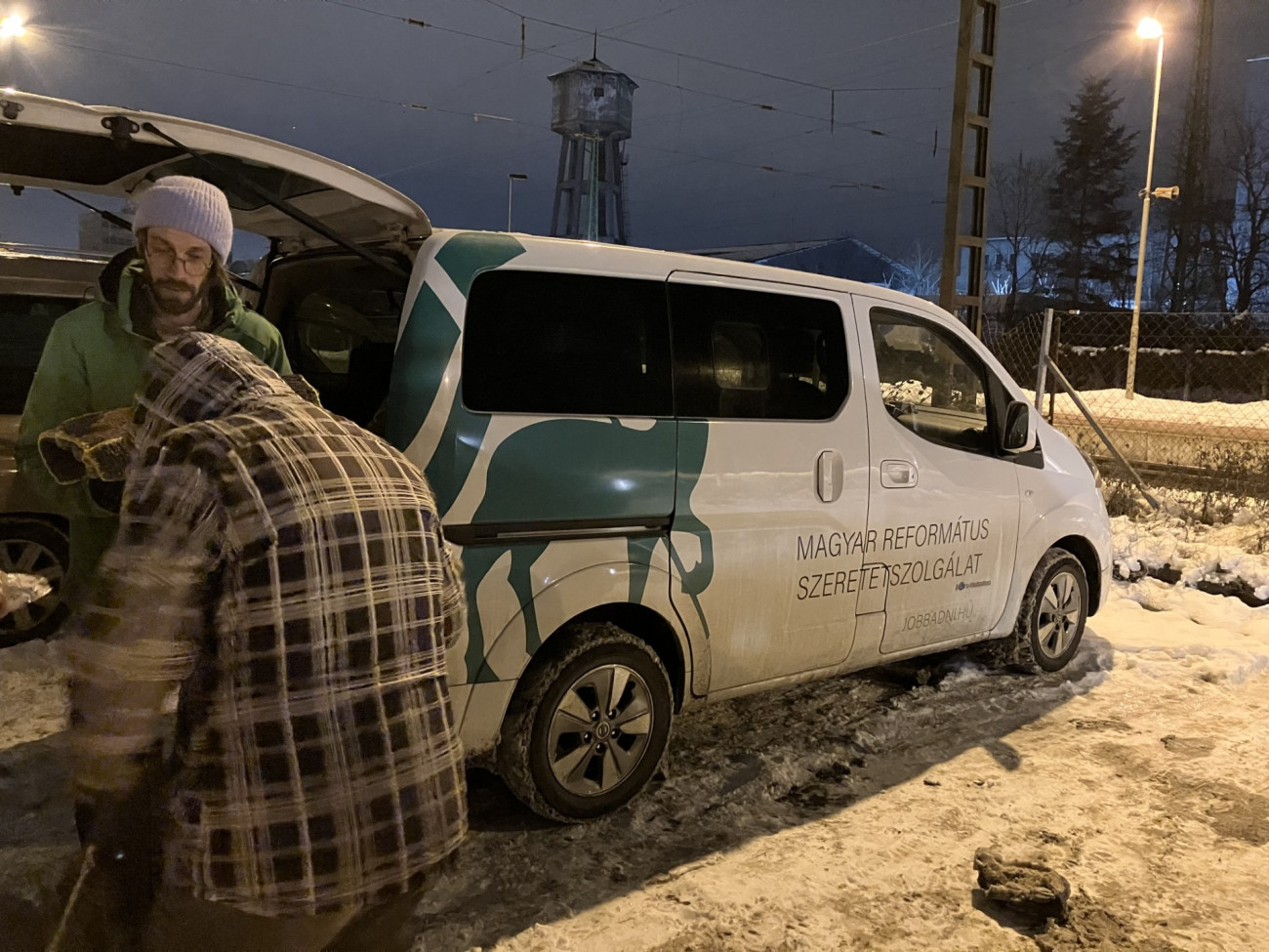 A Magyar Református szeretetszolgálat teajárata.