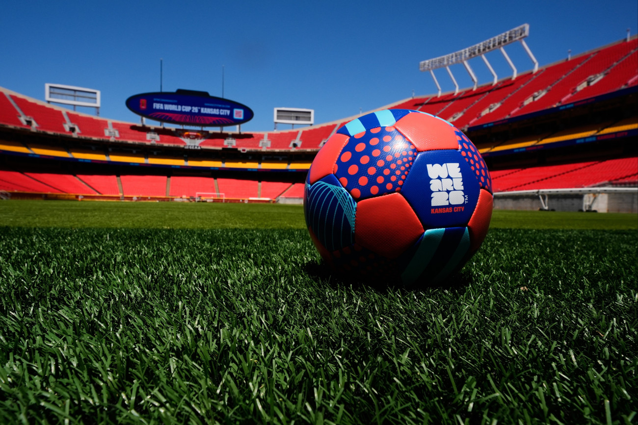 Kansas City, 2026. május 12.
A most Kansas City Stadionnak átnevezett Arrowhead Stadion, a 2026-os labdarúgó-világbajnokság egyik helyszíne a Missouri állambeli Kansas Cityben 2026. május 11-én.
MTI/AP/Charlie Riedel