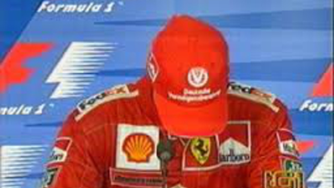 Michael Schumacher is elsírta magát
