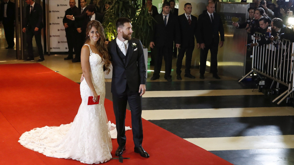 Ilyen volt Messi esküvője