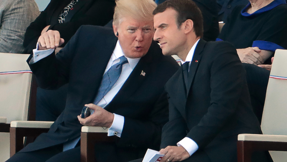 Macron mégis meggyőzte Trumpot?