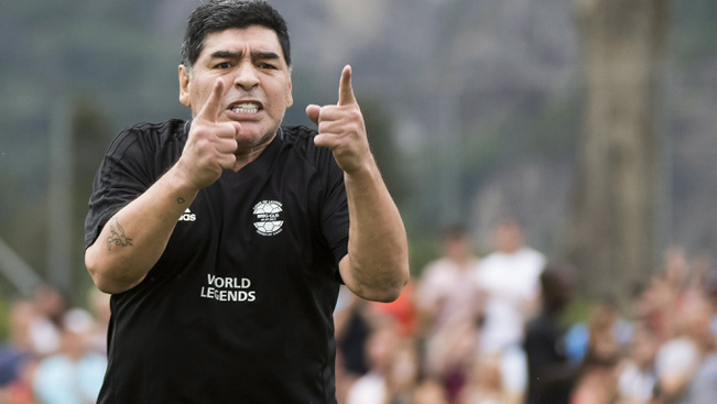 Maradona megszólalt az Isten keze-gólról