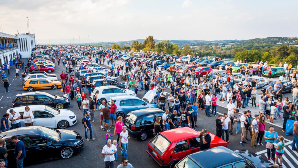 Volkswagen-találkozó a Hungaroringen