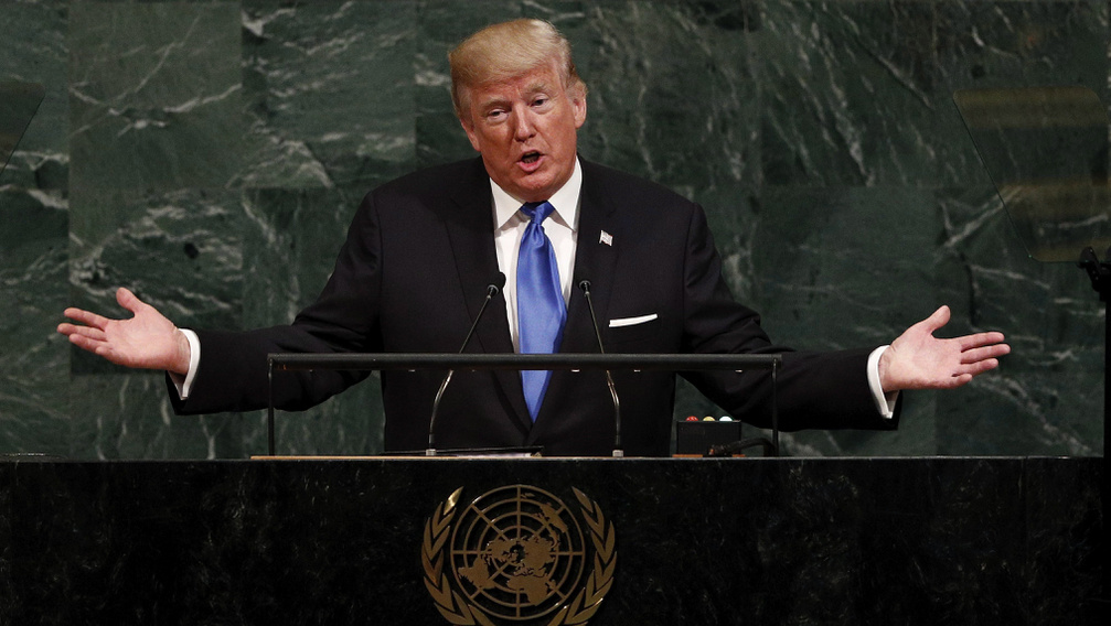 Trump keményeket mondogatott az ENSZ-ben