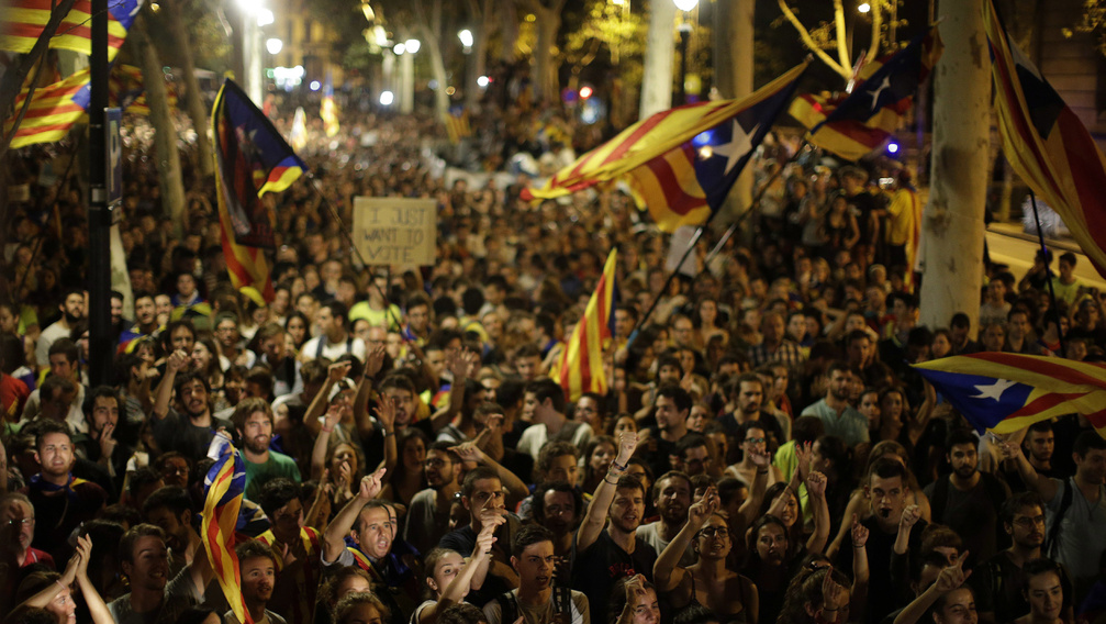 Az utca mindig a miénk lesz - Tüntetések Barcelonában