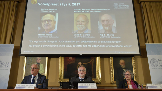 Nobel-díj a gravitációs hullámok kutatásáért