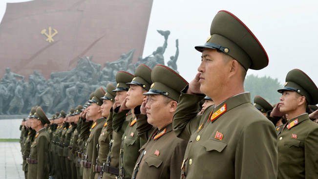 Észak-Korea a végső számlát az amerikaiakkal tűzviharral rendezné