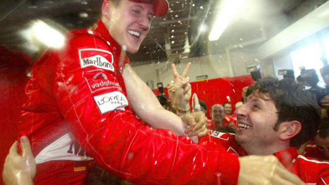 Ma van Michael Schumacher sikerének nagy napja