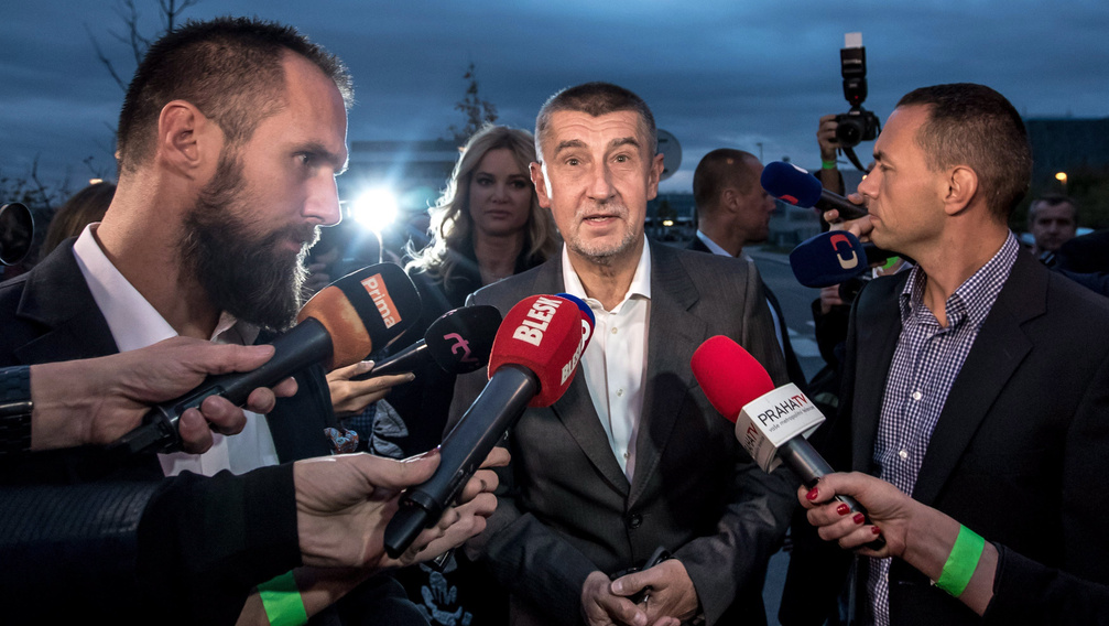 A szlovák politikusokat is meglepte a cseh rendszerellenes pártok erősödése