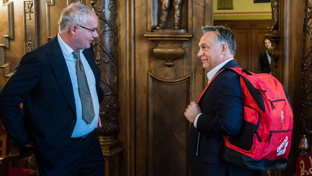 Orbán Viktor a magyar sikersport vezetőjével tárgyalt
