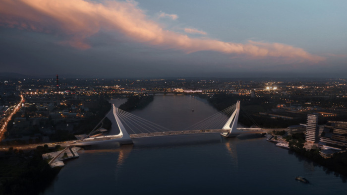 Itt az új budapesti híd látványterve - képgaléria