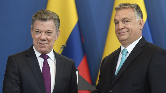 Orbán Viktor: Magyarországnak és Kolumbiának is nagyratörő tervei vannak