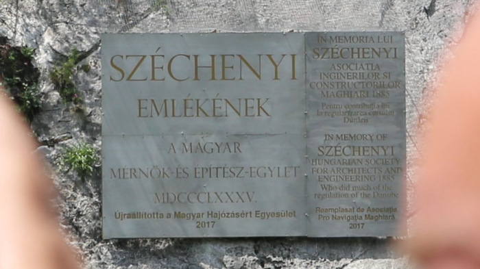 Újra van emléktáblája Széchenyinek a Nagy Kazán-szorosban