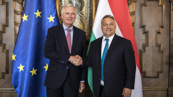 Orbán Viktor a Brexit-ügyi főtárgyalót fogadta