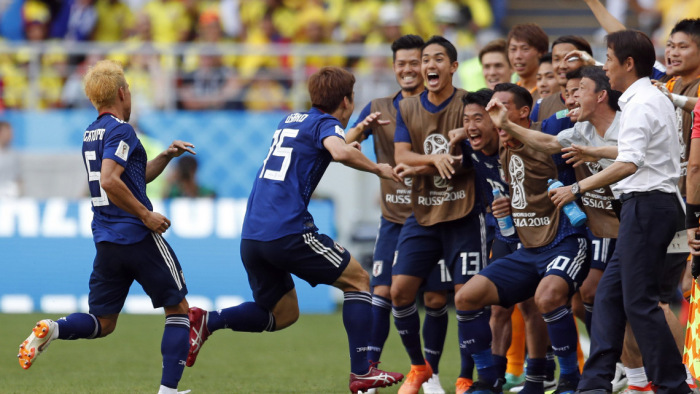 Kolumbia kezeskedett Japán sikeréért
